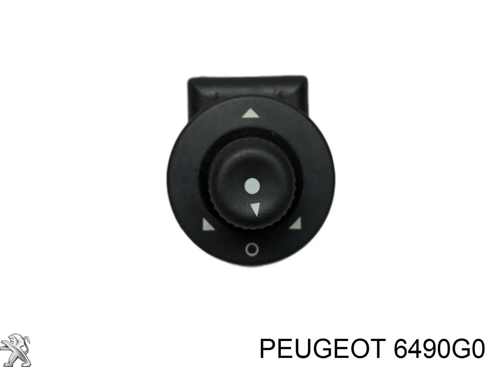 6490G0 Peugeot/Citroen Unidade de controlo dos espelhos de retrovisão, no painel de instrumentos
