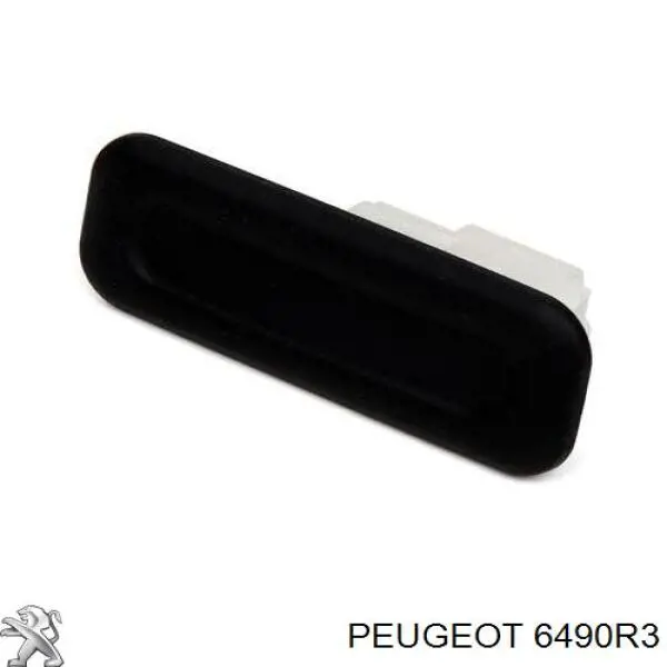 6490R3 Peugeot/Citroen Puxador externo de tampa de porta-malas (de 3ª/5ª porta traseira)