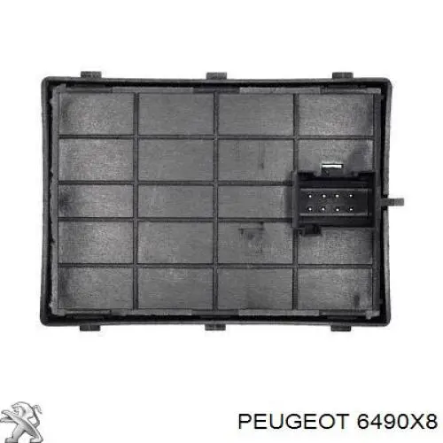 Unidade de botões dianteira esquerda de controlo de elevador de vidro Peugeot/Citroen 6490X8 preço, a partir de 30,06 USD