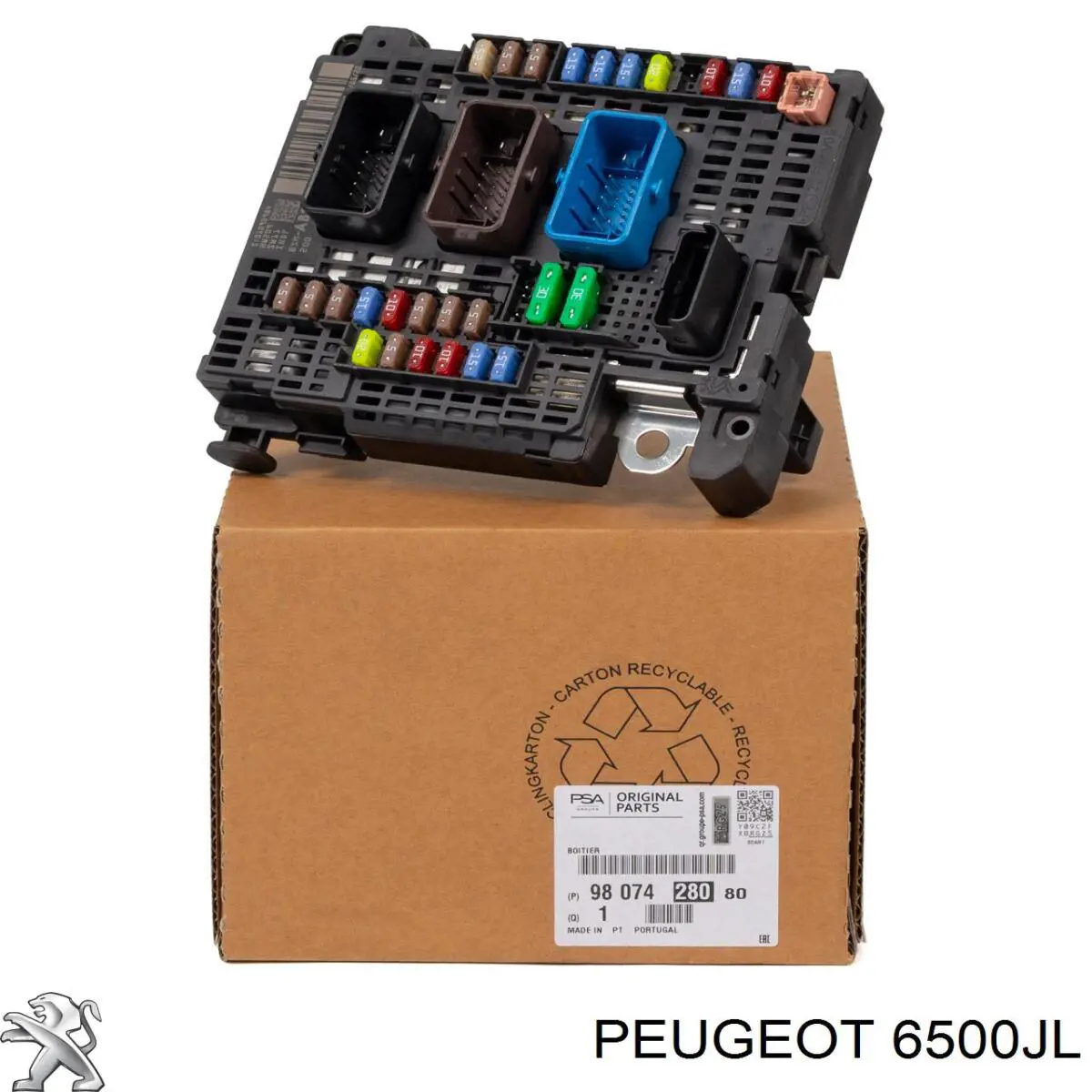 9807428080 Peugeot/Citroen Unidade de dispositivos de segurança
