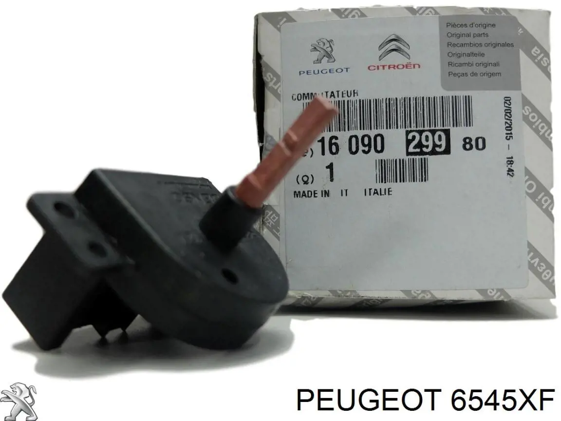 Compre 6545RV Peugeot/Citroen Relê de ventilador
