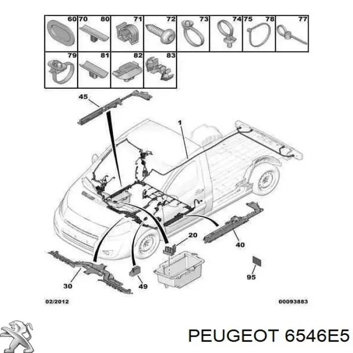 6546E5 Peugeot/Citroen 