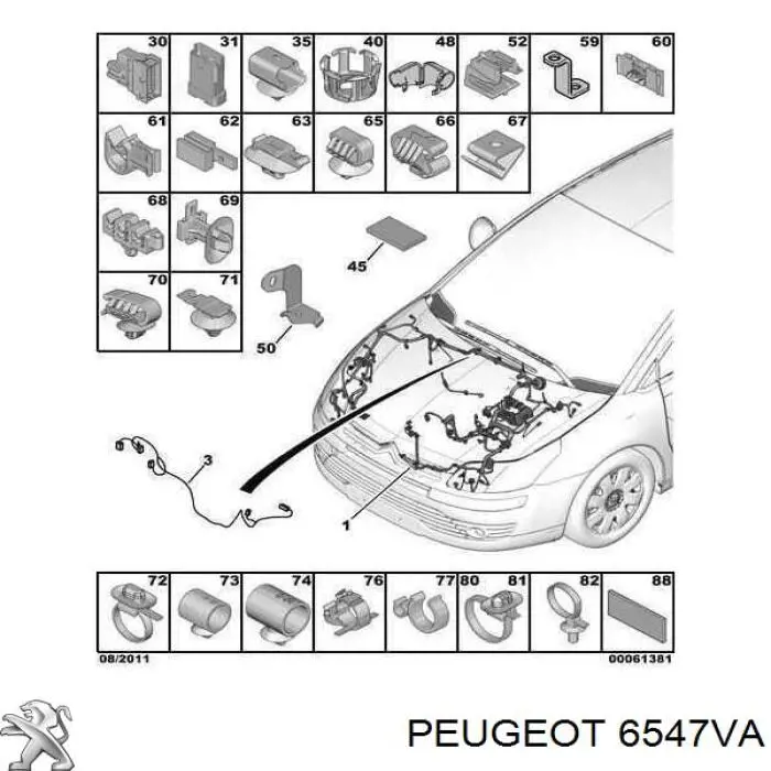 6547VA Peugeot/Citroen 