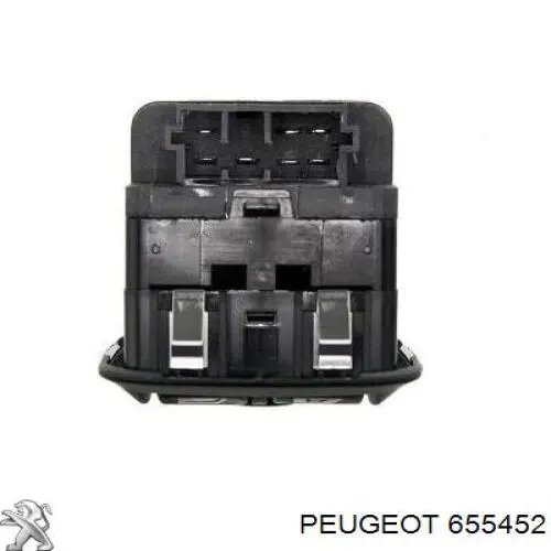 Compre 00006554WA Peugeot/Citroen Unidade de botões dianteira esquerda de controlo de elevador de vidro