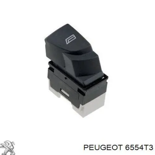Unidade de botões dianteira esquerda de controlo de elevador de vidro Peugeot/Citroen 6554T3 preço, a partir de 45,68 USD