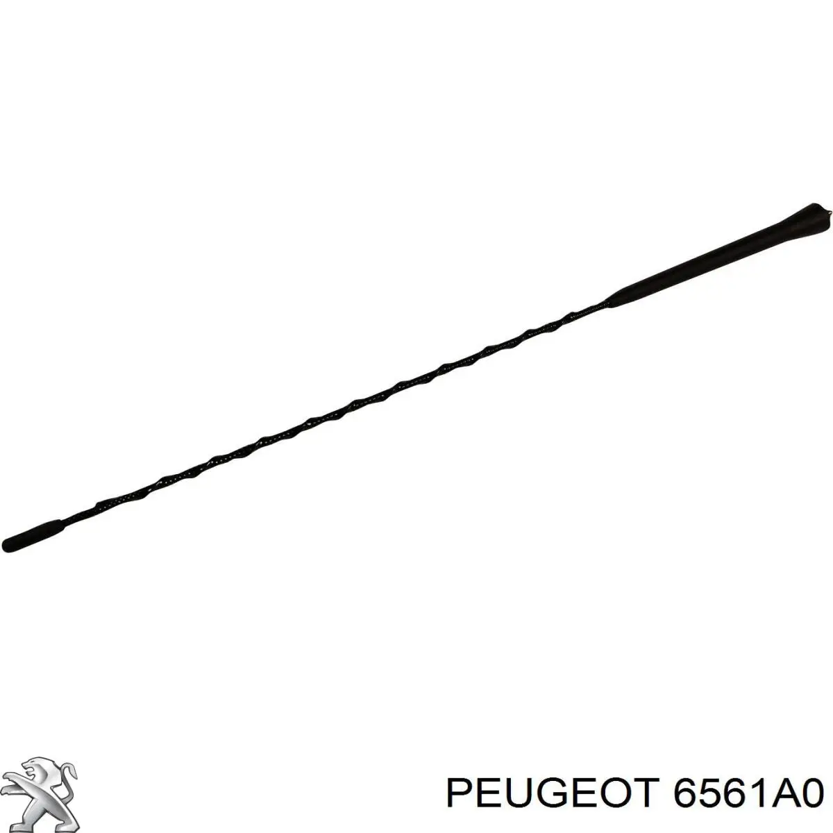 Haste de antena Peugeot/Citroen 6561A0 preço, a partir de 25,83 USD