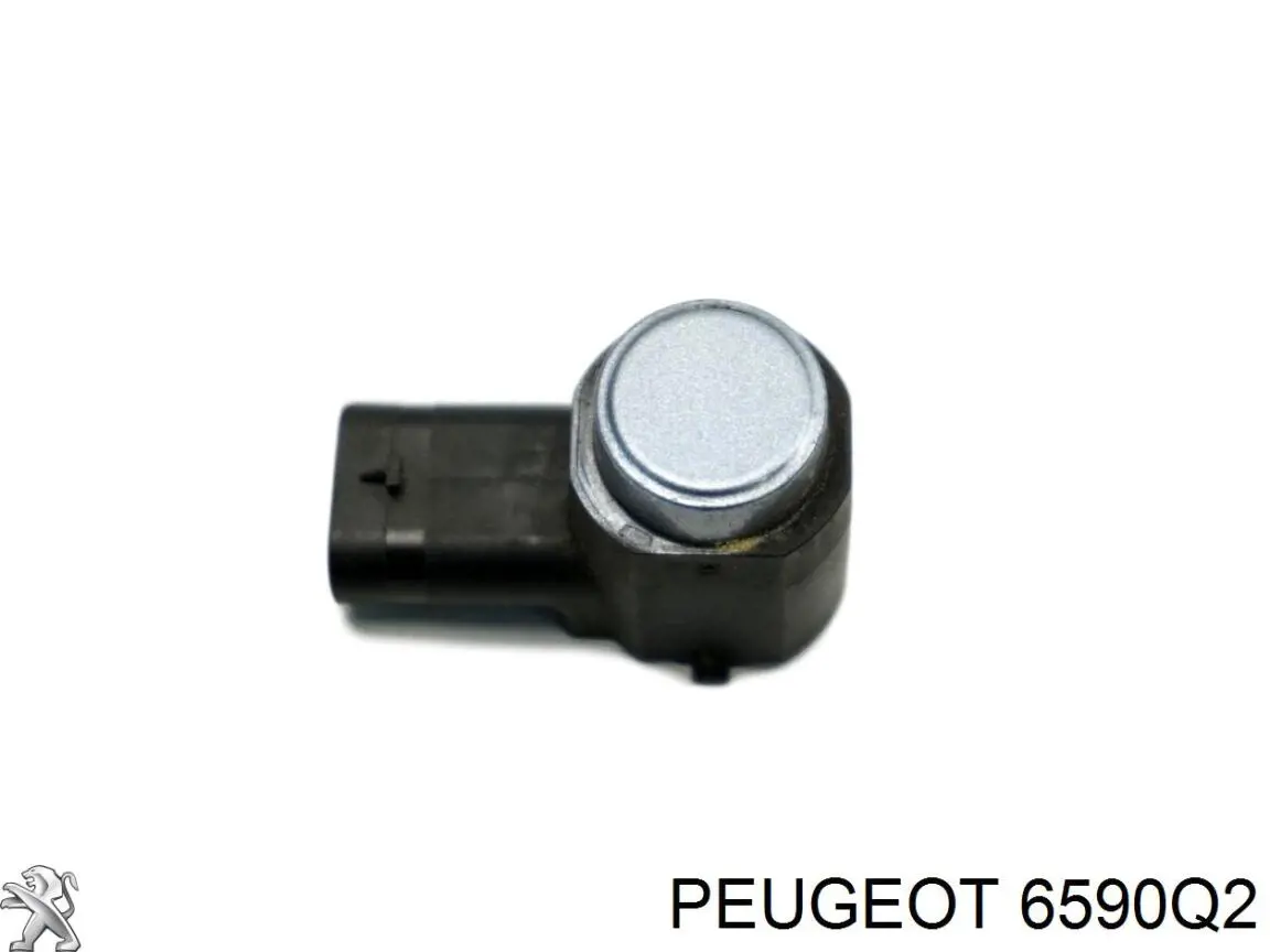 Compre 6590Q2 Peugeot/Citroen Sensor traseiro de sinalização de estacionamento (sensor de estacionamento)