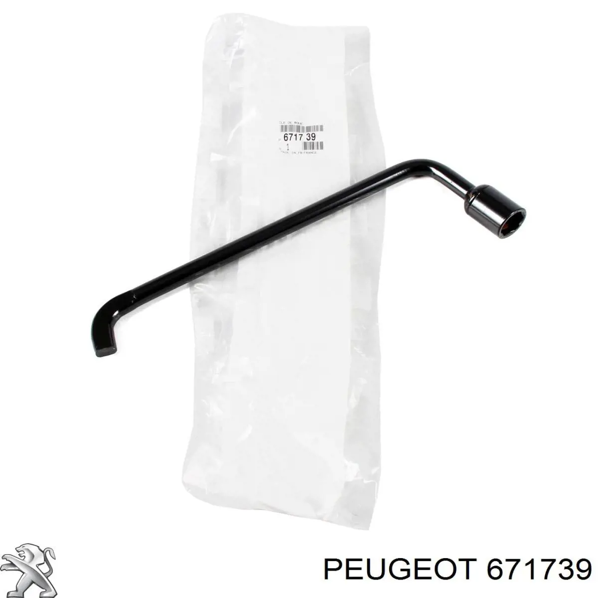 Chave para os pneus (de encaixe) Peugeot/Citroen 0000671739 preço, a partir de 12,68 USD