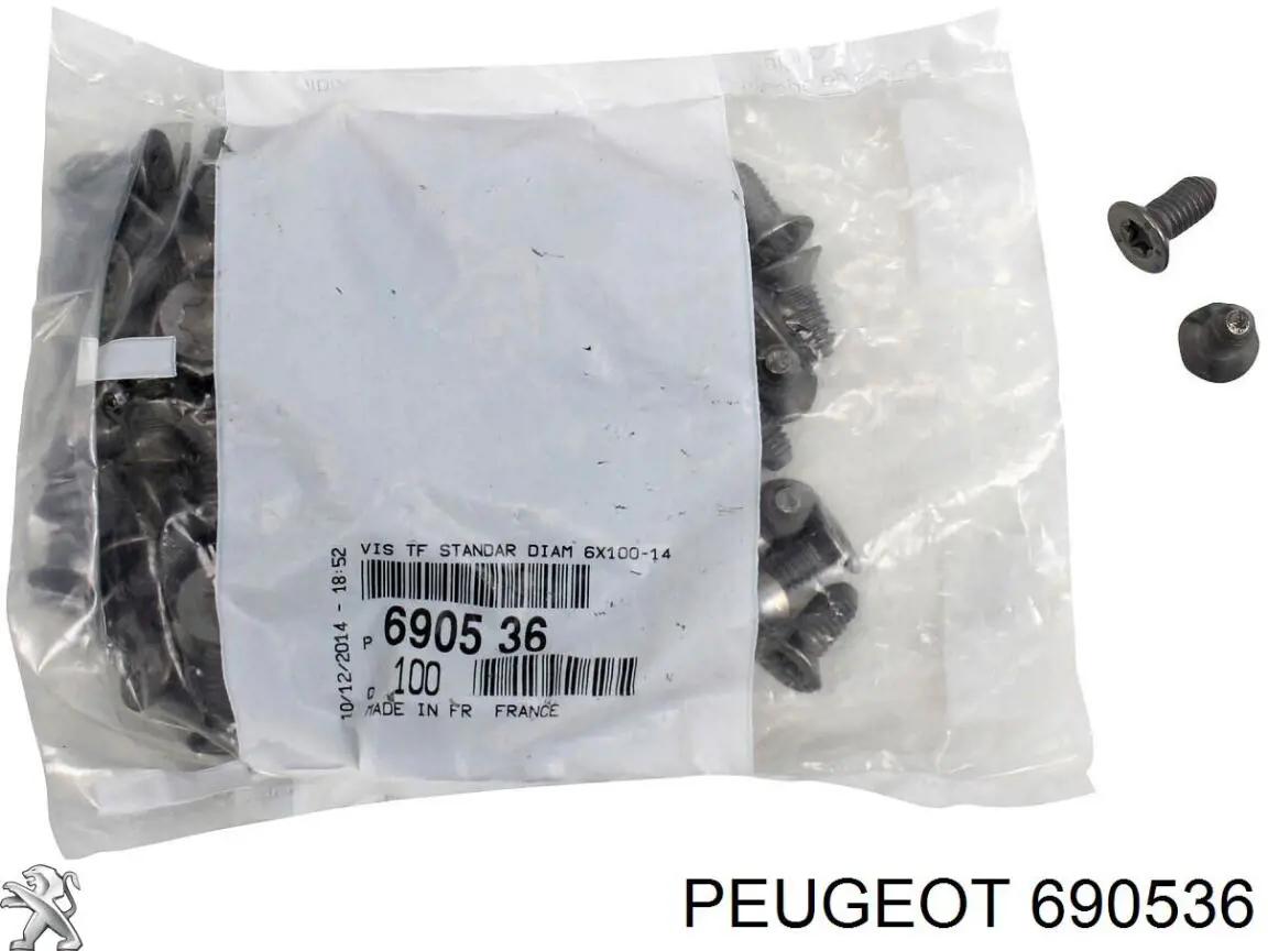 Parafuso do freio de disco Peugeot/Citroen 690536 preço, a partir de 2,73 USD