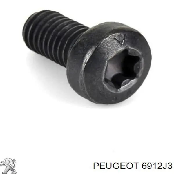 6912J3 Peugeot/Citroen Parafuso de fixação da cesta de embraiagem
