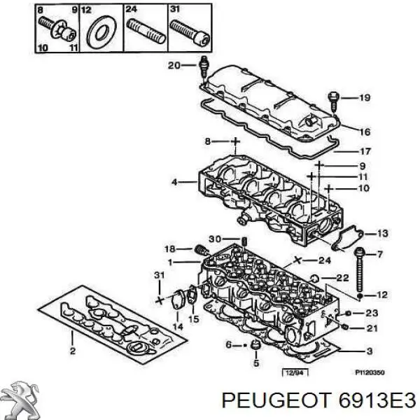 6913E3 Peugeot/Citroen 