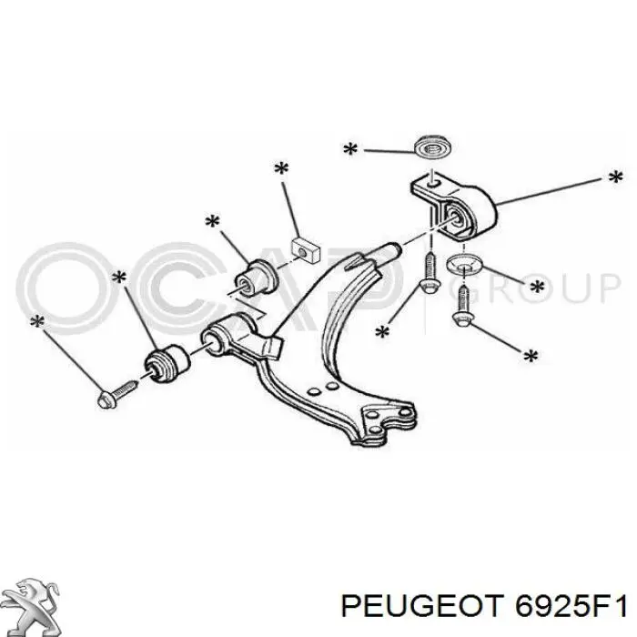 6925F1 Peugeot/Citroen 