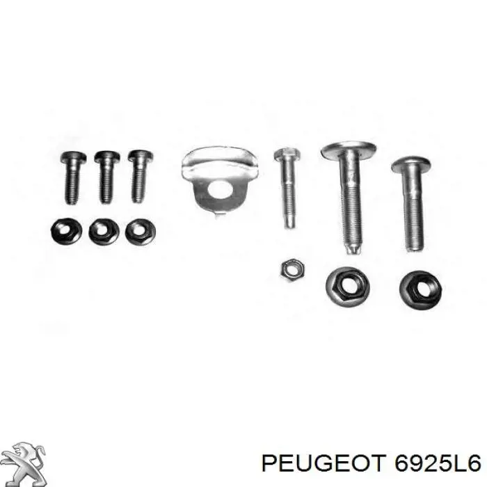 Parafuso (porca) de fixação Peugeot/Citroen 6925L6 preço, a partir de 9,48 USD