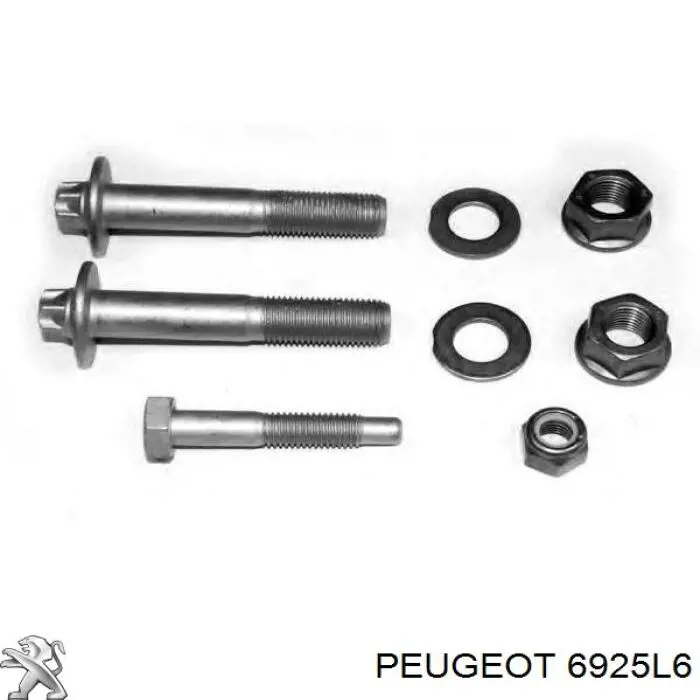 6925L6 Peugeot/Citroen Parafuso (porca) de fixação