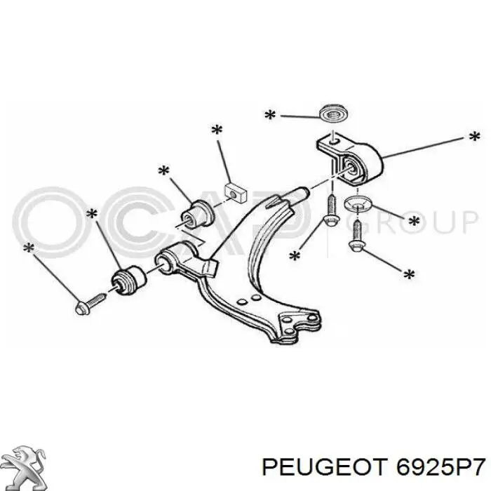 6925P7 Peugeot/Citroen 