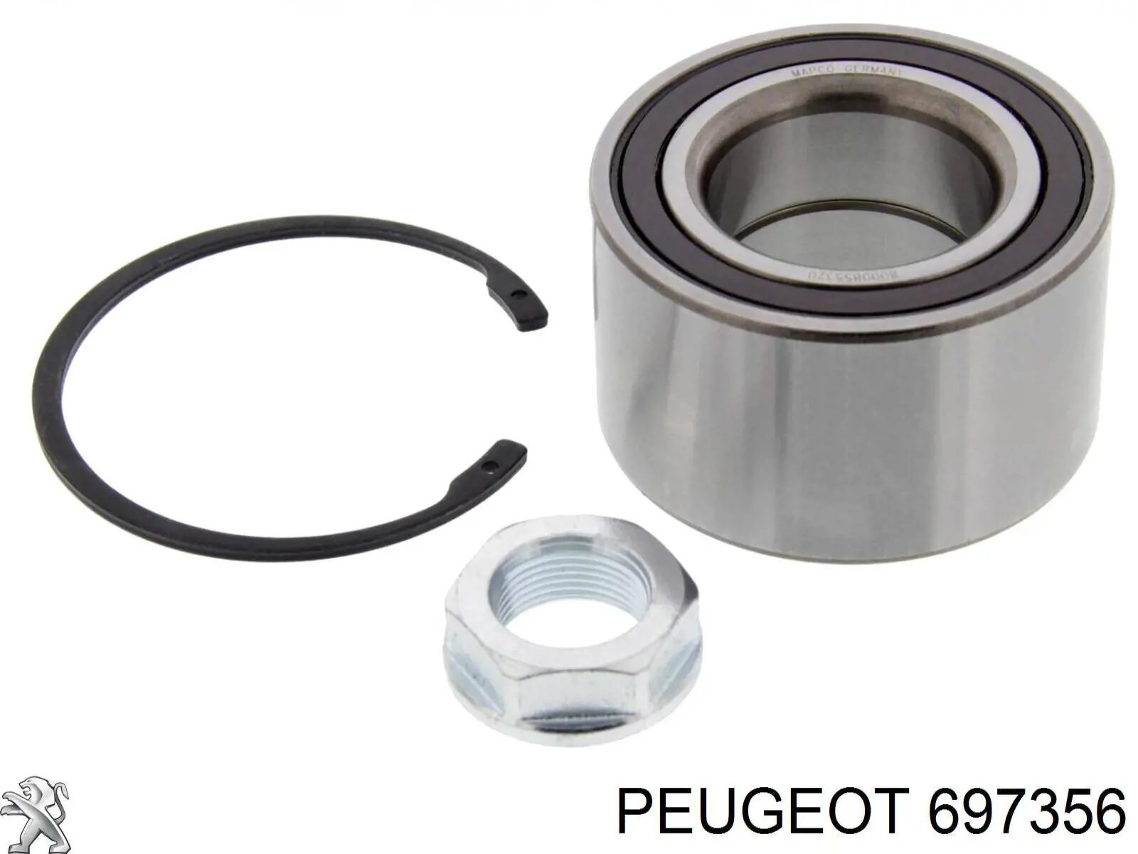 Cápsula (prendedor) de fixação do forro do pára-choque do pára-lama dianteiro Peugeot/Citroen 697356 preço, a partir de 0,44 USD