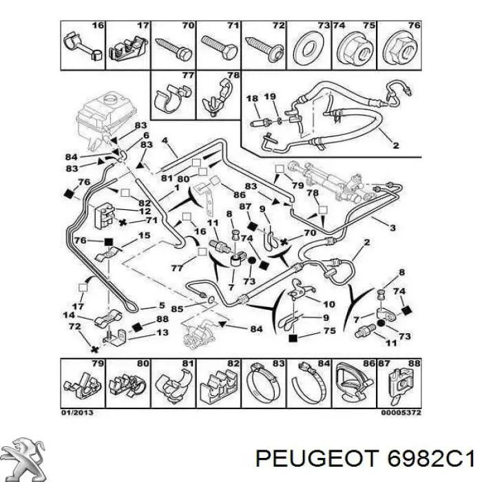 Compre 6982C1 Peugeot/Citroen 