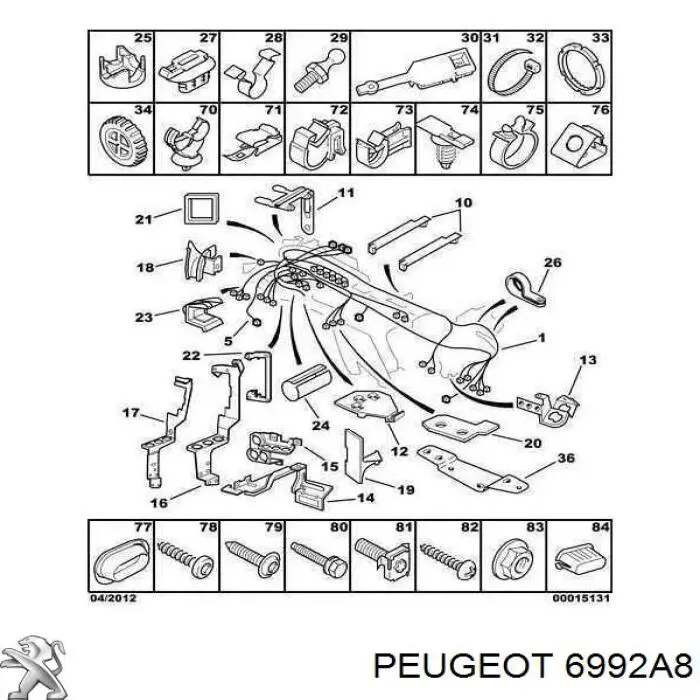6992A8 Peugeot/Citroen 