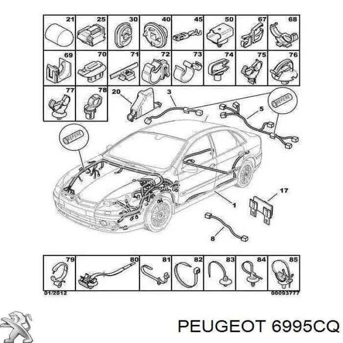 6995CQ Peugeot/Citroen 
