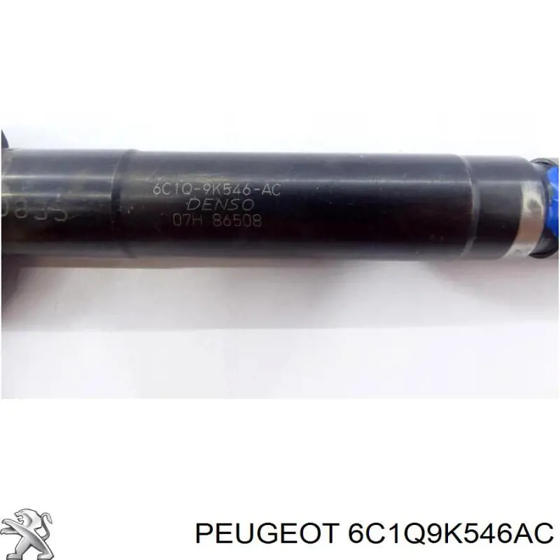 Compre 6C1Q9K546AC Peugeot/Citroen Injetor de injeção de combustível