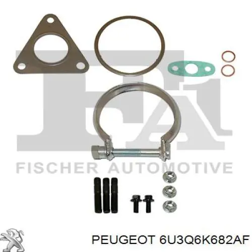 Turbina Peugeot/Citroen 6U3Q6K682AF preço, a partir de 211,48 USD
