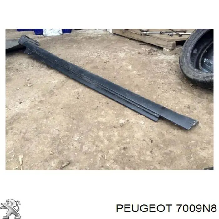 Placa sobreposta (moldura) externa esquerda de acesso Peugeot/Citroen 7009N8 preço, a partir de 191,71 USD