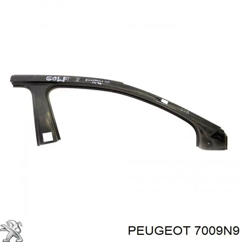 Placa sobreposta (moldura) externa esquerda de acesso Peugeot/Citroen 7009N9 preço, a partir de 214,76 USD