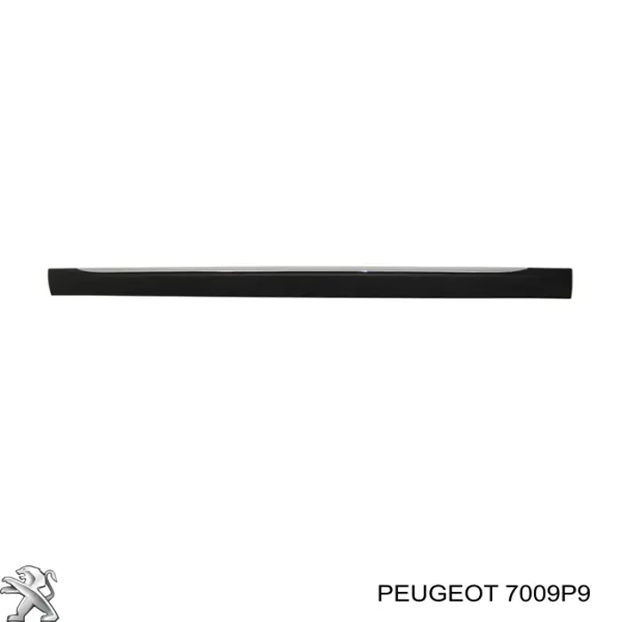 Placa sobreposta (moldura) externa esquerda de acesso Peugeot/Citroen 7009P9 preço, a partir de 285,47 USD