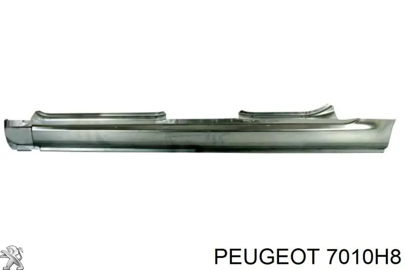 7010H8 Peugeot/Citroen Acesso externo direito