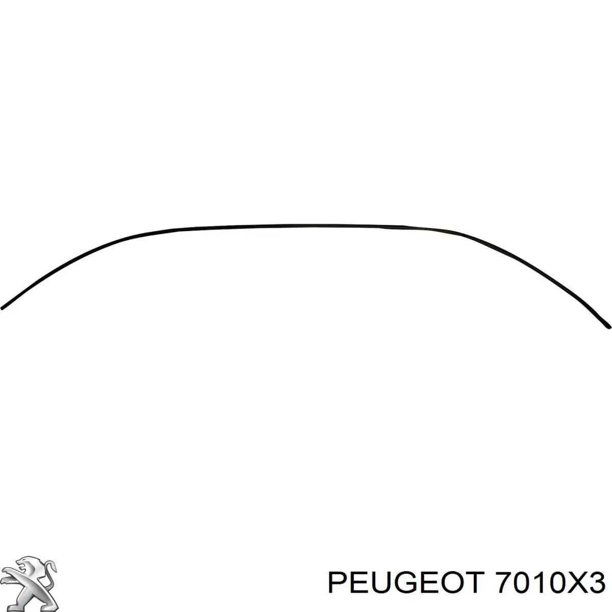 Compre 7010X3 Peugeot/Citroen Placa sobreposta (moldura) externa direita de acesso