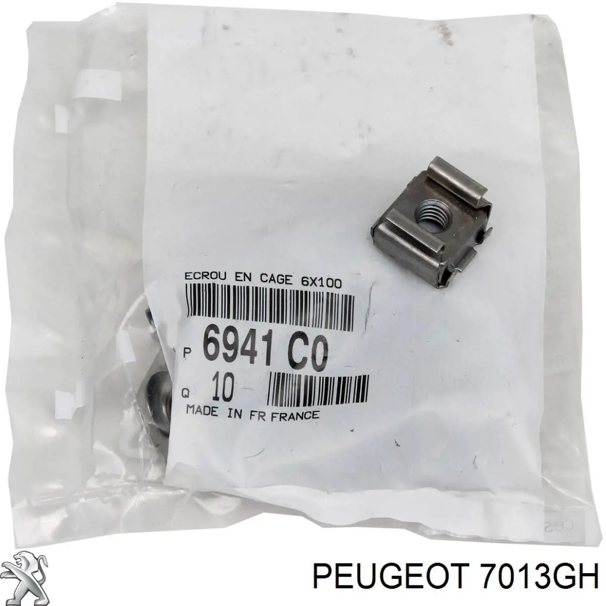 Defletor do pára-choque dianteiro Peugeot/Citroen 7013GH preço, a partir de 73,14 USD