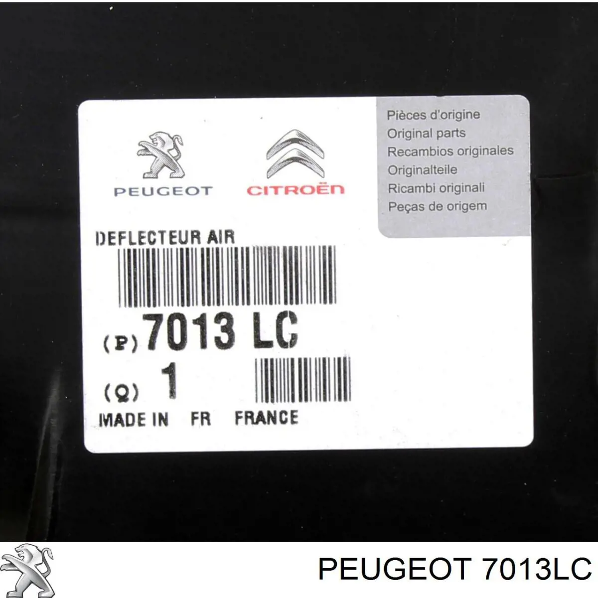 Proteção do pára-choque dianteiro Peugeot/Citroen 00007013LC preço, a partir de 63,79 USD