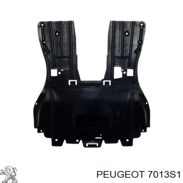 7013S1 Peugeot/Citroen Proteção de motor, de panela (da seção de motor)