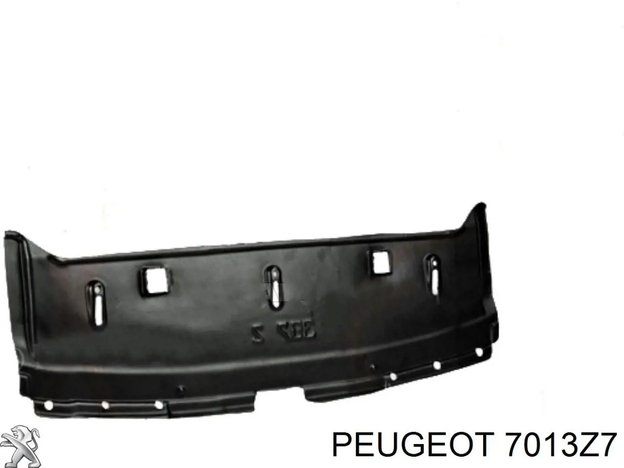Defletor do pára-choque dianteiro Peugeot/Citroen 7013Z7 preço, a partir de 43,88 USD
