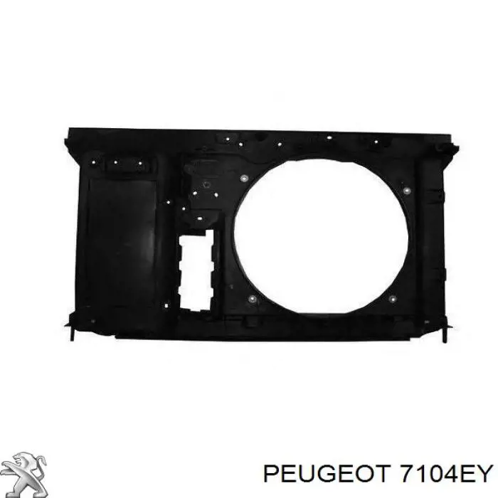 Suporte do radiador montado (painel de montagem de fixação das luzes) Peugeot/Citroen 7104EY preço, a partir de 92,86 USD