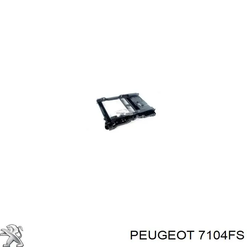 Compre 7104FS Peugeot/Citroen Suporte do radiador montado (painel de montagem de fixação das luzes)