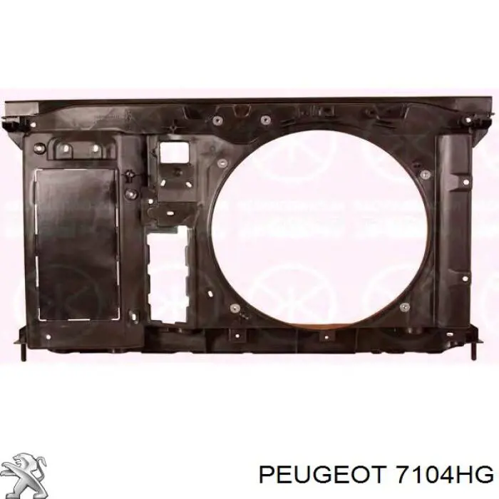 Difusor do radiador de esfriamento Peugeot/Citroen 7104HG preço, a partir de 71,63 USD
