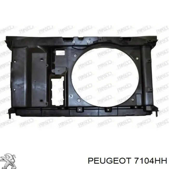 Suporte do radiador montado (painel de montagem de fixação das luzes) Peugeot/Citroen 7104HH preço, a partir de 109,02 USD
