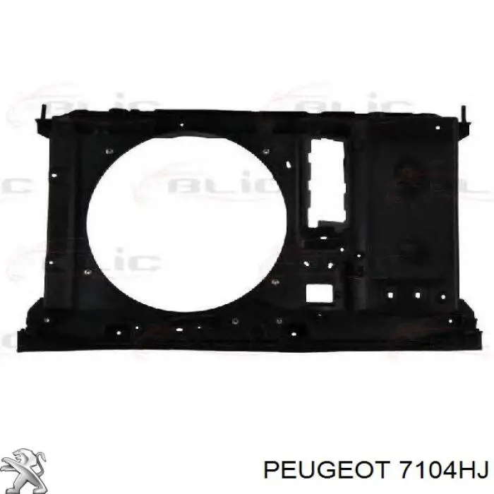 Suporte do radiador montado (painel de montagem de fixação das luzes) Peugeot/Citroen 7104HJ preço, a partir de 122,37 USD