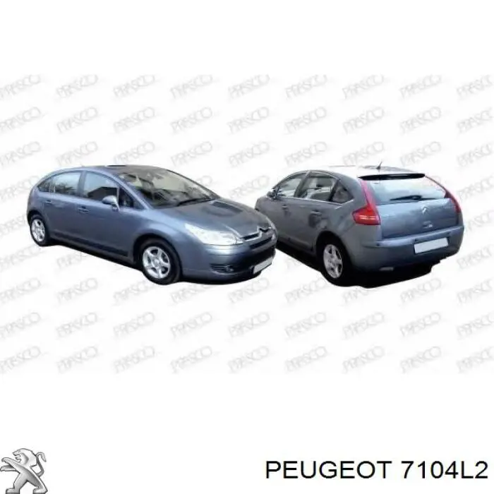 Carcaça de fixação do radiador Peugeot/Citroen 7104L2 preço, a partir de 81,72 USD