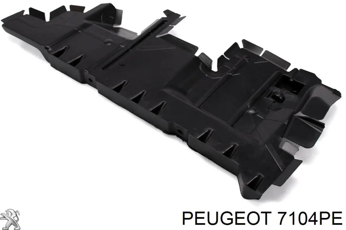 7104PE Peugeot/Citroen Conduto de ar (defletor) esquerdo do radiador