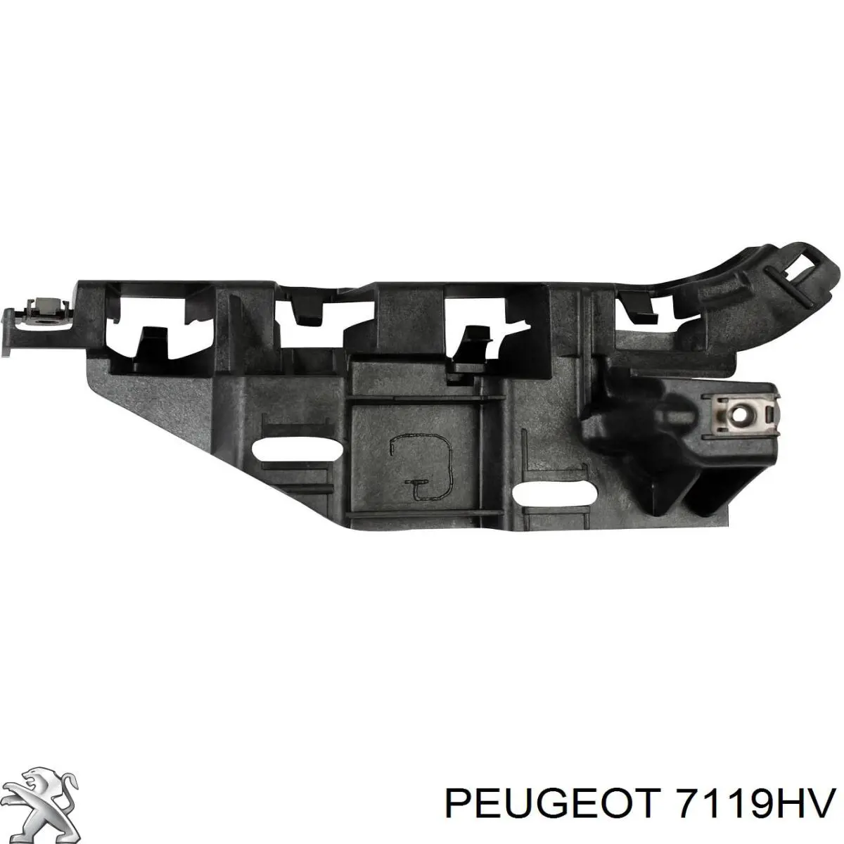 Consola dianteira de fixação do pára-lama dianteiro esquerdo Peugeot/Citroen 7119HV preço, a partir de 19,78 USD