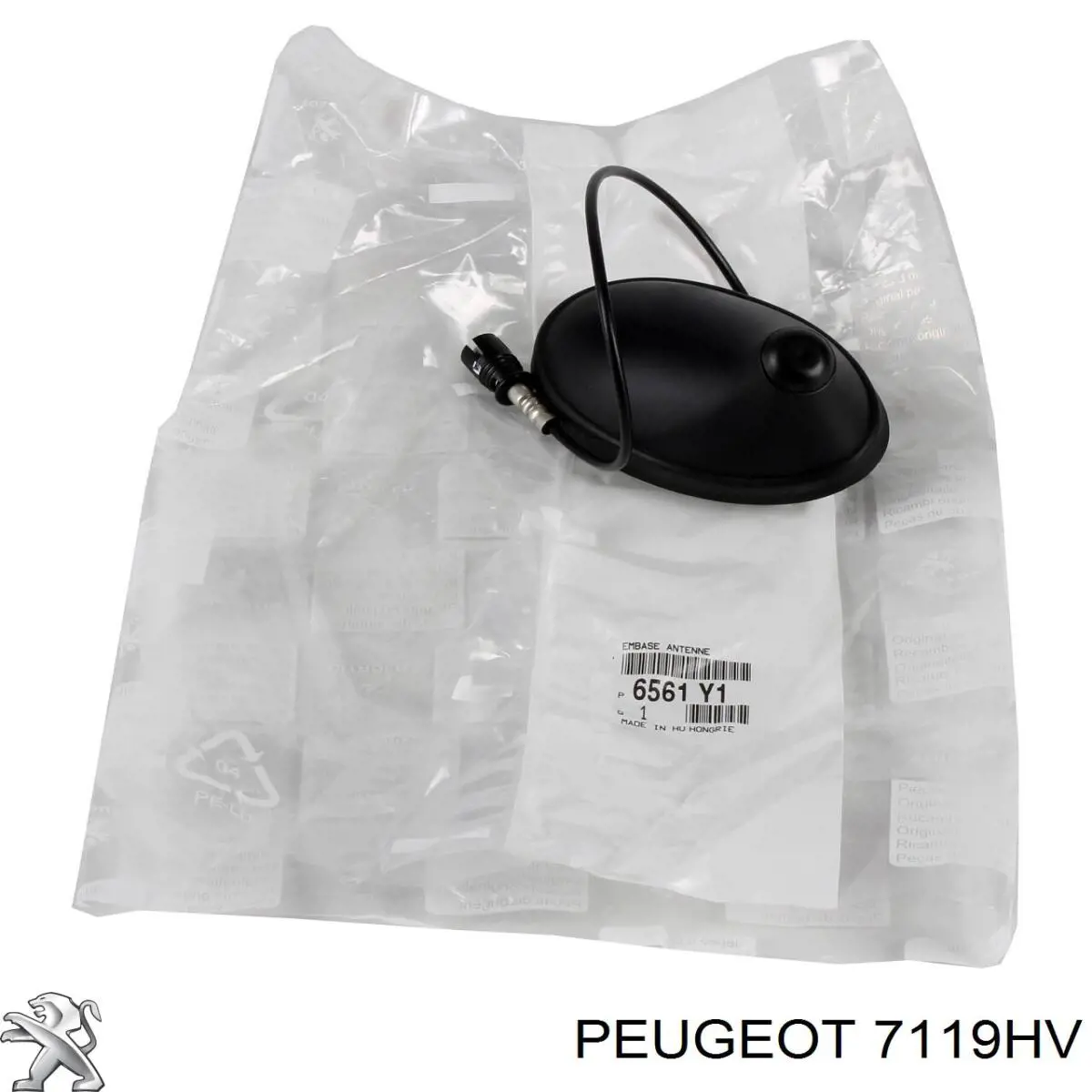 Compre 7119HV Peugeot/Citroen Consola dianteira de fixação do pára-lama dianteiro esquerdo