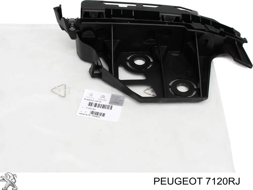Compre 7120RJ Peugeot/Citroen Consola dianteira de fixação do pára-lama dianteiro direito