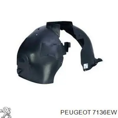 Compre 7136EW Peugeot/Citroen Guarda-barras esquerdo do pára-lama dianteiro