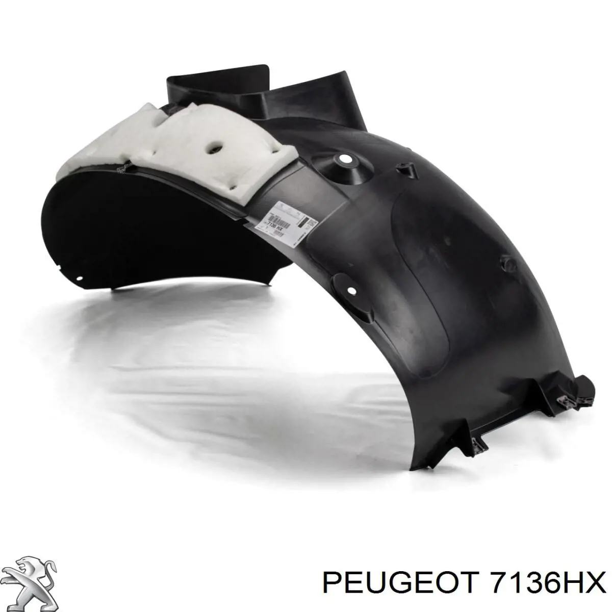 Guarda-barras direito do pára-lama dianteiro Peugeot/Citroen 7136HX preço, a partir de 48,60 USD