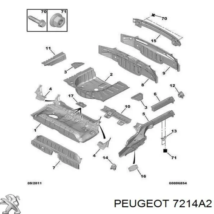 7214A2 Peugeot/Citroen 