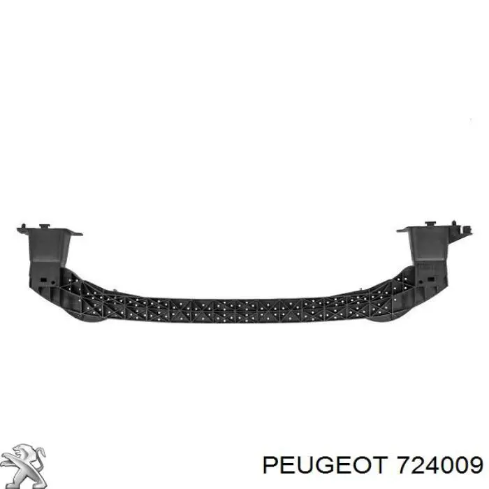 724009 Peugeot/Citroen Reforçador do pára-choque dianteiro