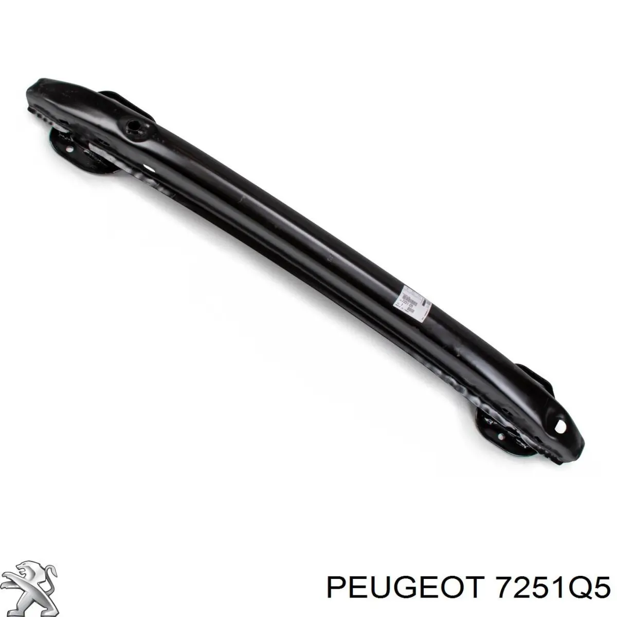7251Q5 Peugeot/Citroen Reforçador do pára-choque traseiro