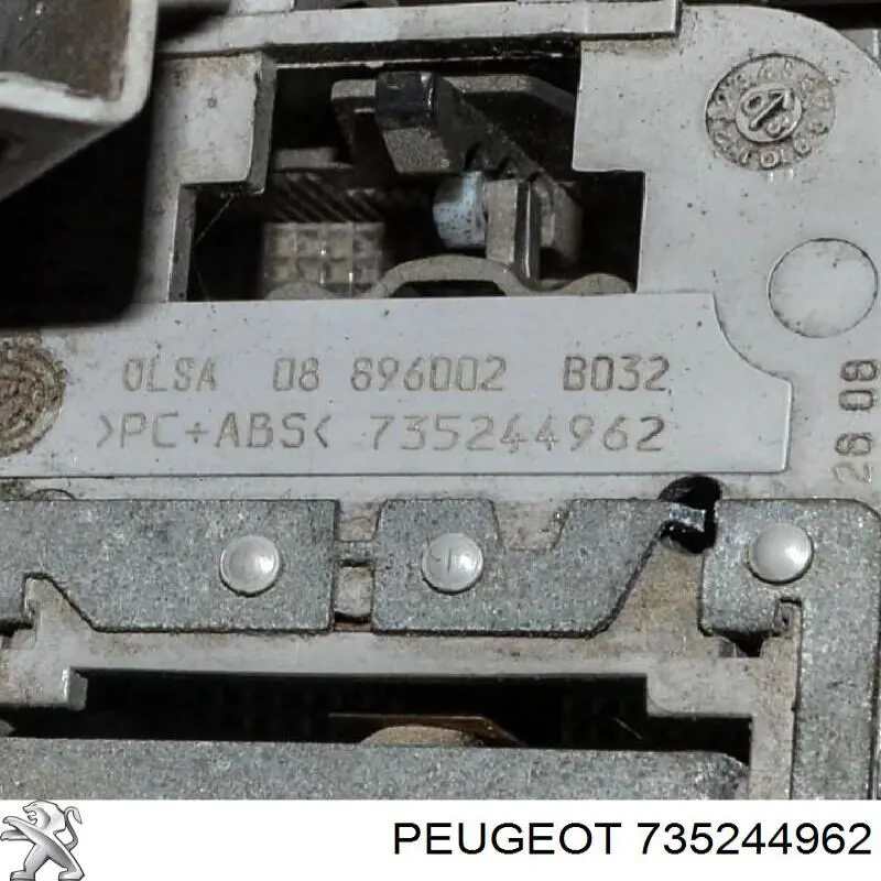Compre 735244962 Peugeot/Citroen Quebra-luz de iluminação de salão (de cabina)